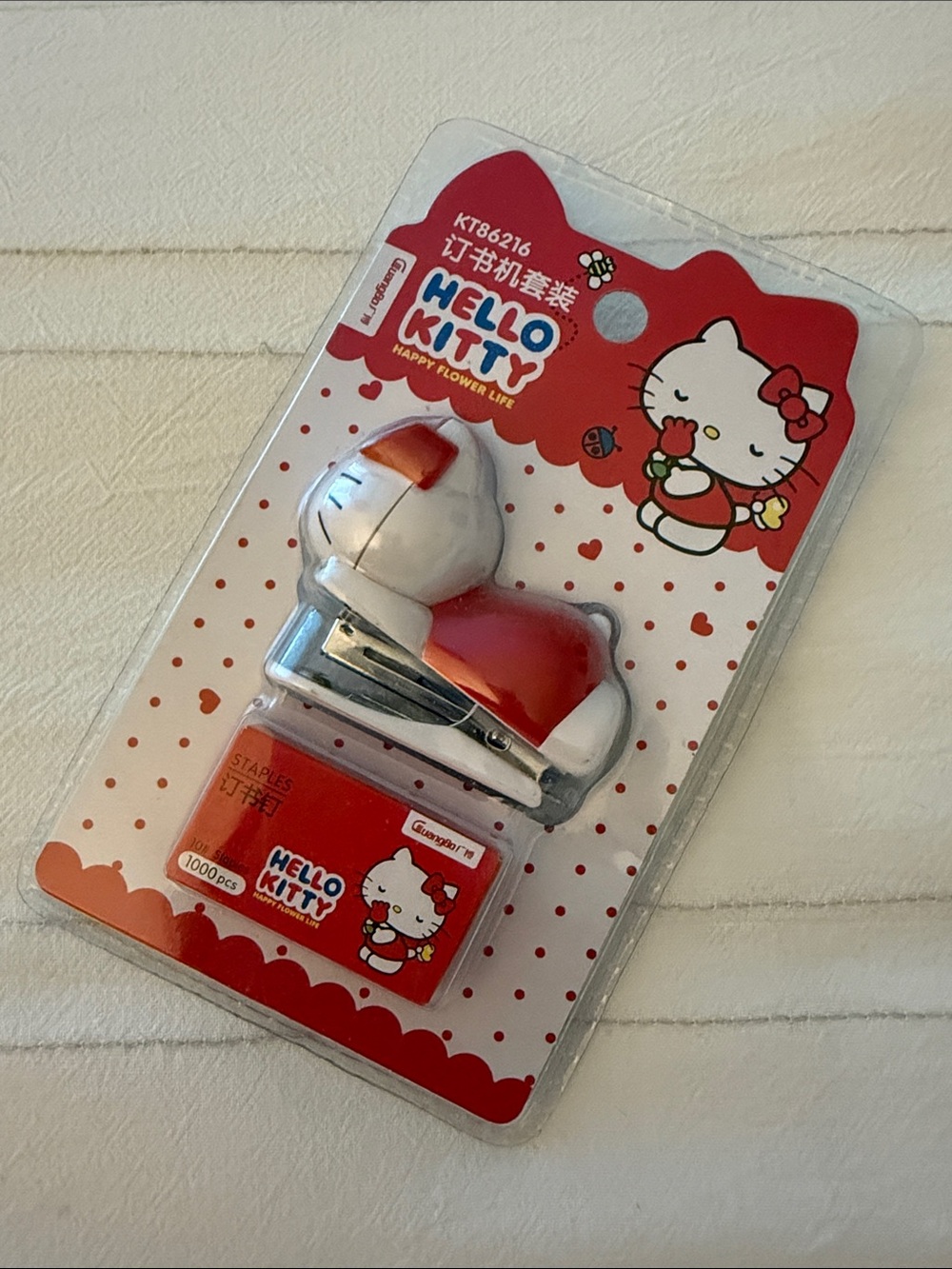 Hello Kitty Full Body Mini Stapler